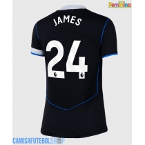 Camisa de time de futebol Chelsea Reece James #24 Replicas 3º Equipamento Feminina 2025-26 Manga Curta